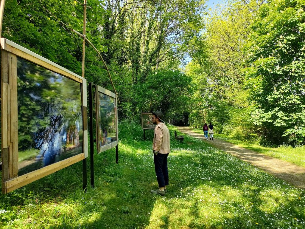 Exposición fotográfica en la Maison de la Rivière en Montaigu-Vendée.