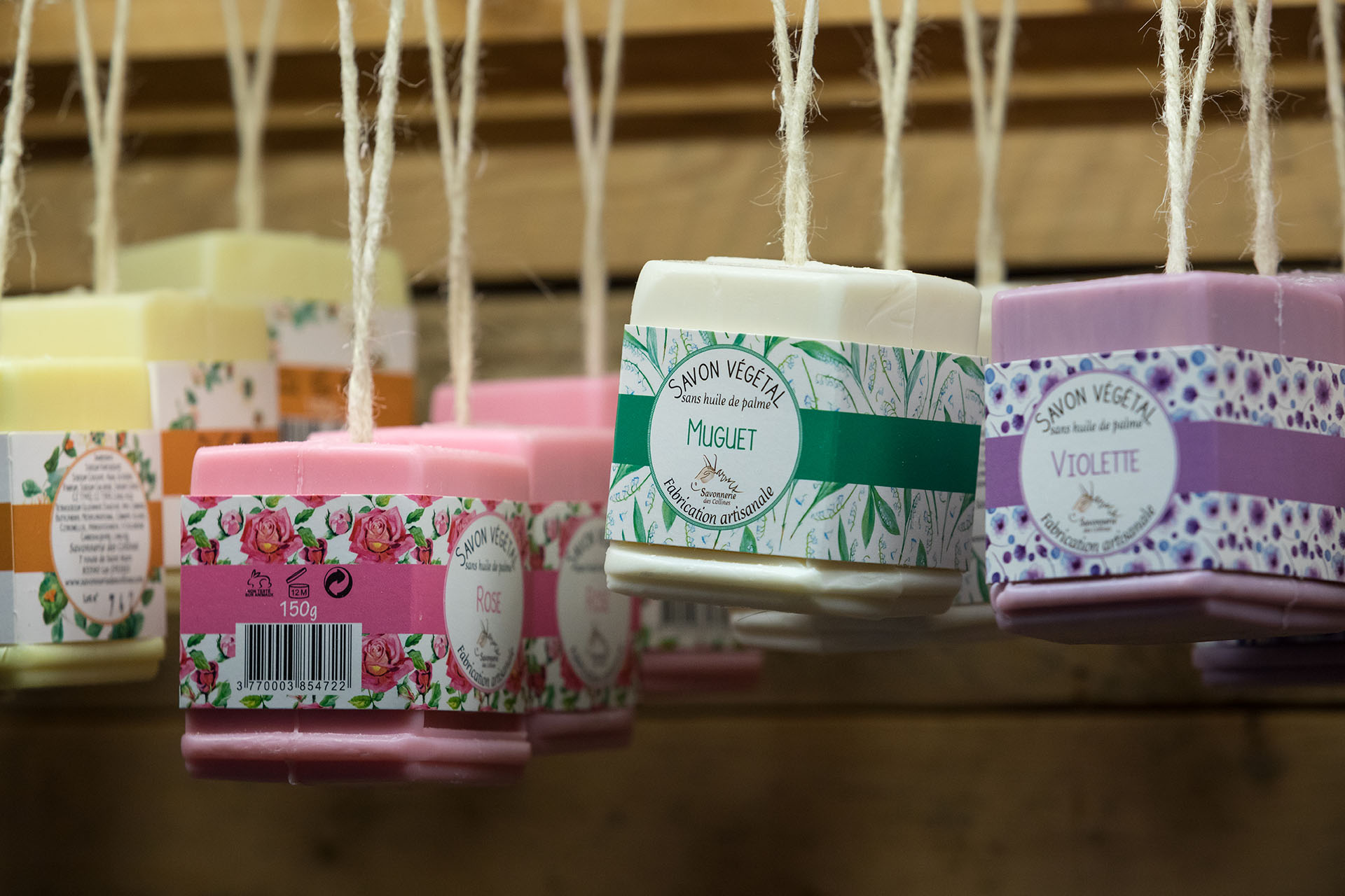 Soaps from Savonnerie des Collines