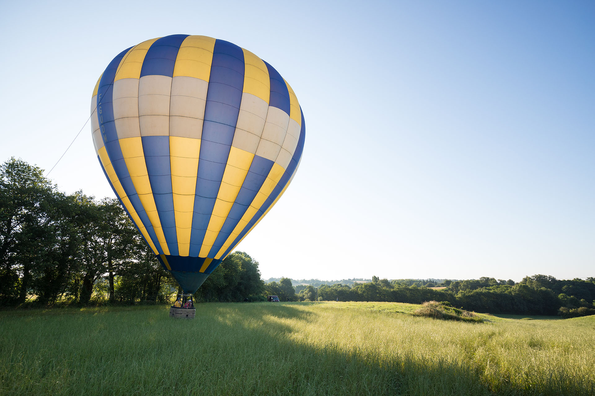 Hot air ballooning in Vendée Bocage