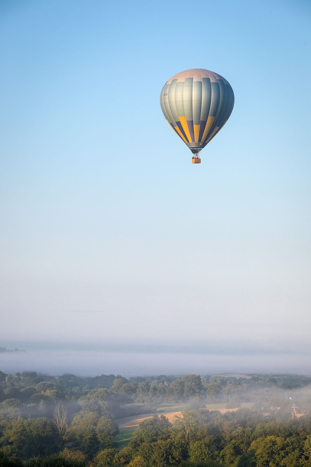 Montgolfière dans le bocage vendéen - Vendée Bocage