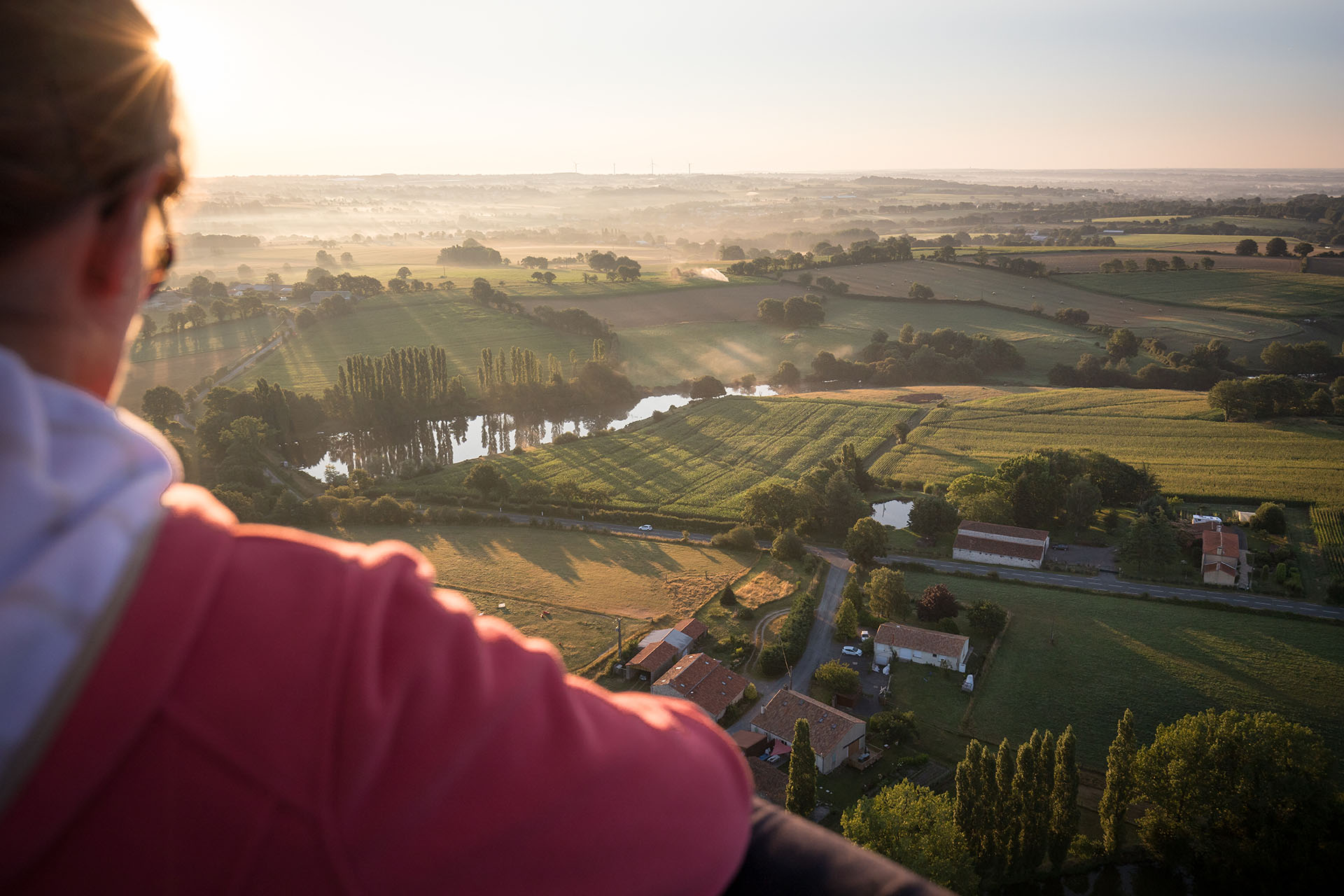 Volez en montgolfière  Office de Tourisme Pays de Fontenay-Vendée