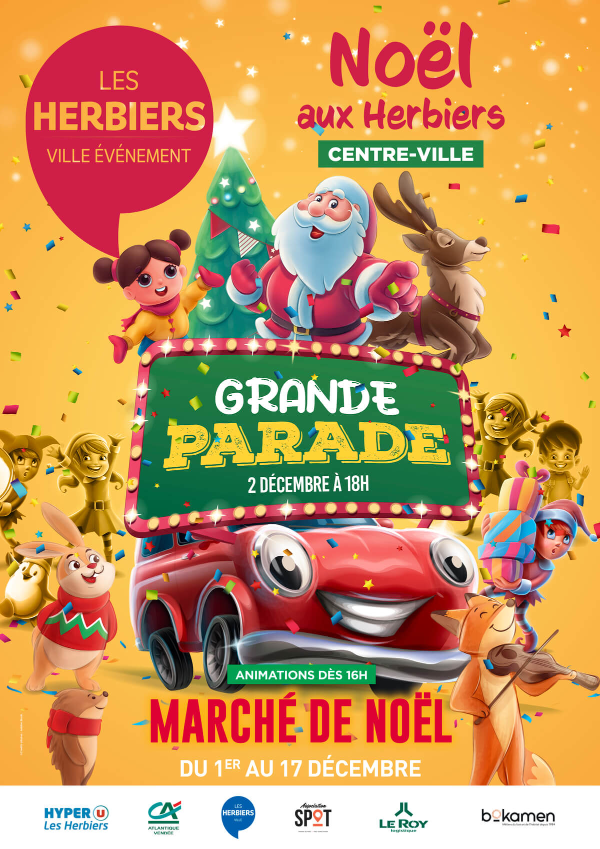 Les marchés et animations de Noël dans le bocage vendéen Vendée Bocage