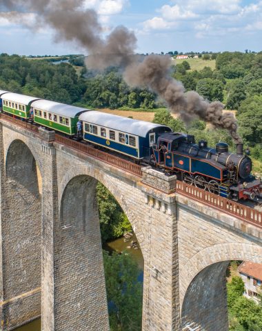 The Vendée Railway in Mortagne-sur-Sèvre, near Puy du Fou