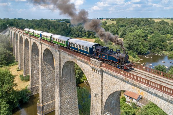 The Vendée Railway in Mortagne-sur-Sèvre, near Puy du Fou