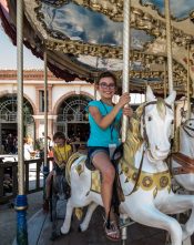 The carousel for children at Puy du Fou