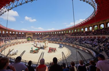 El espectáculo Le Signe du Triomphe en Puy du Fou en Vendée