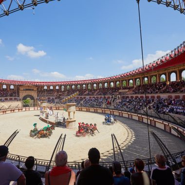 El espectáculo Le Signe du Triomphe en Puy du Fou en Vendée