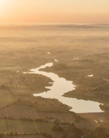 Bultière Lake in Chavagnes en Paillers in Vendée