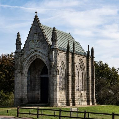 The Chapel of Mont des Alouettes in Herbiers in Vendée