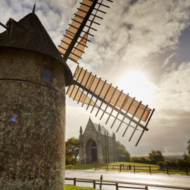 The Mont des Alouettes at Herbiers in Vendée Bocage.