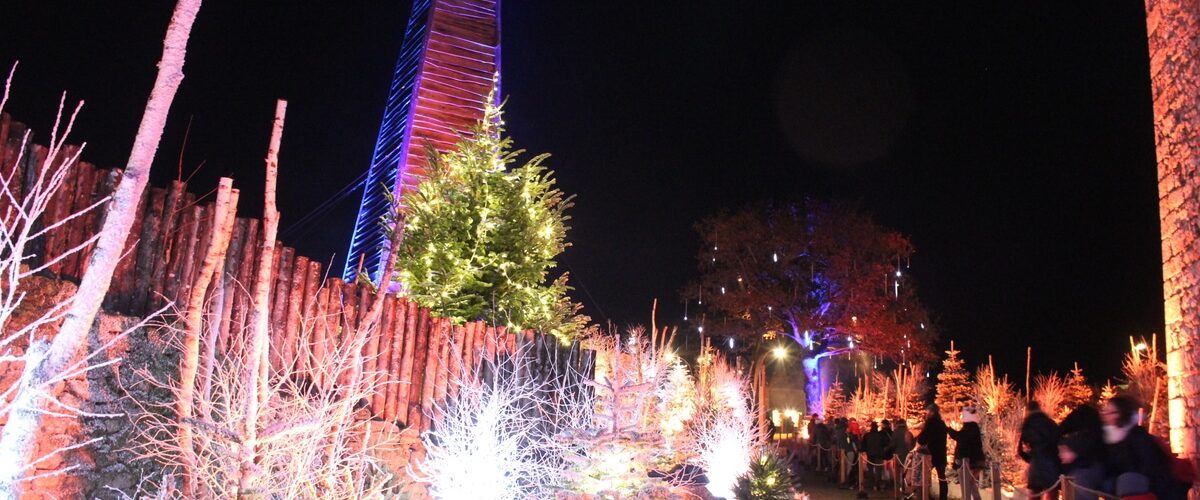 The Christmas market at Château de Tiffauges in Vendée Bocage