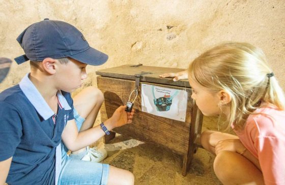 The Château de St Mesmin and its games for children: treasure hunt of the intrepid club