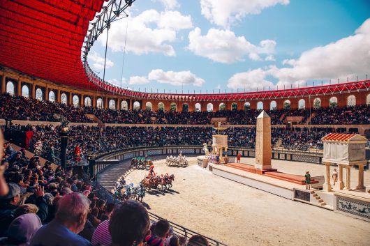 El espectáculo Le Signe du Triomphe en Puy du Fou