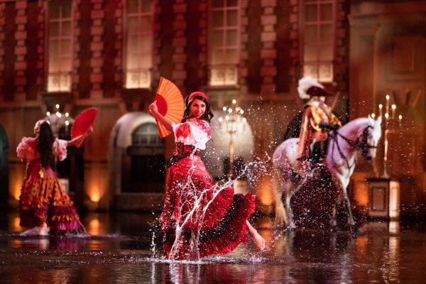 The show Les Mousquetaires de Richelieu at Puy du Fou