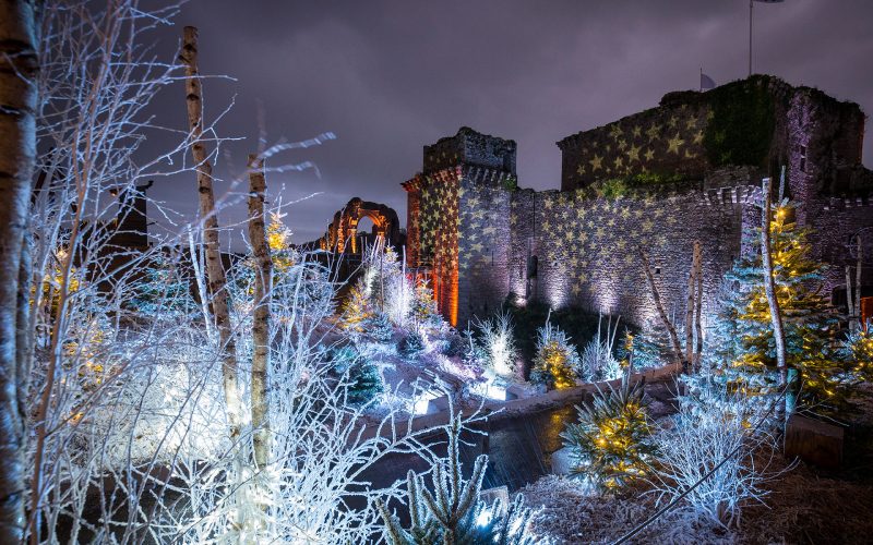 The Christmas market at Château de Tiffauges in Vendée Bocage