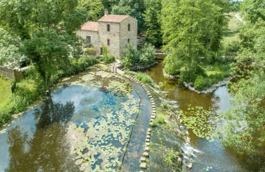 La Maison de la Rivière in Montaigu-Vendée, in the Vendée countryside