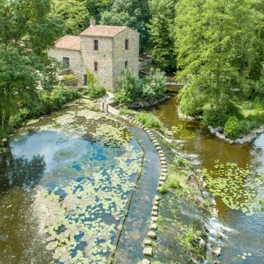 La Maison de la Rivière en Montaigu-Vendée, en la campiña de Vendée